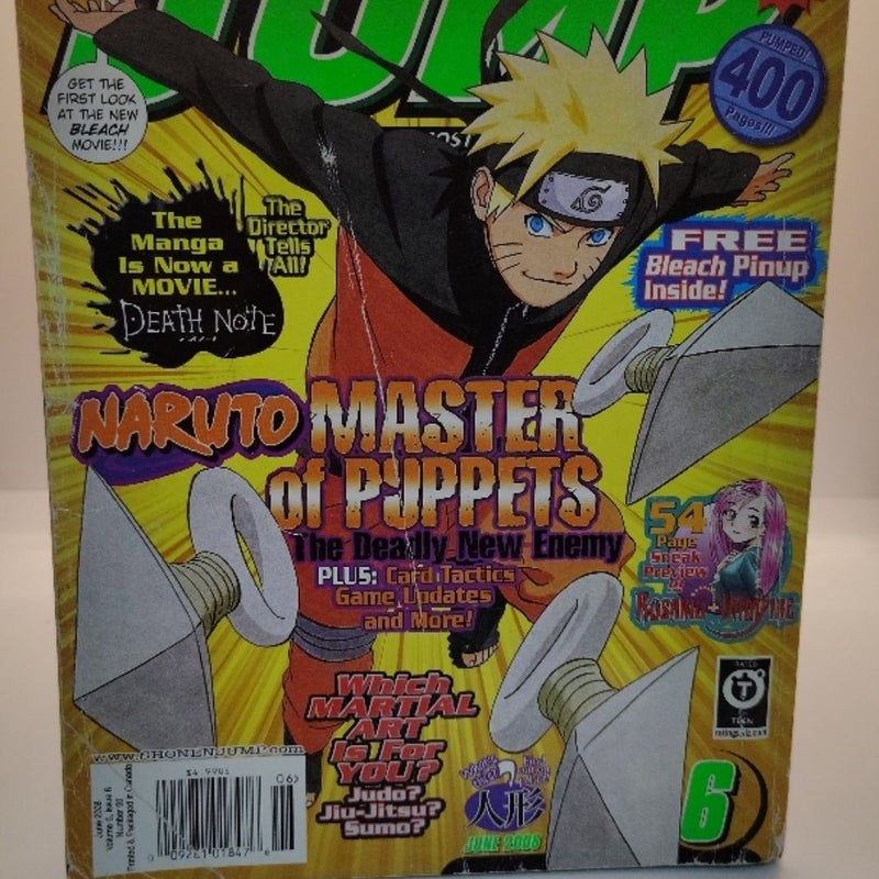Shonen Jump Magazine June 2008 Vol. 6 Issue 6 No. 66 – Manga Anthology