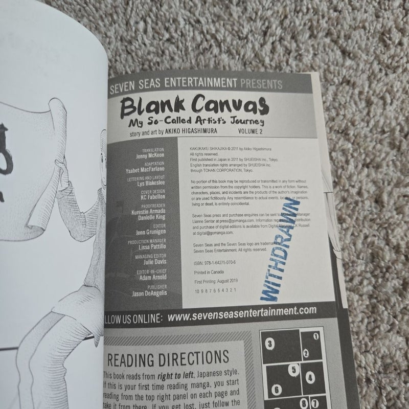 Blank Canvas complete set (vols 1-5)