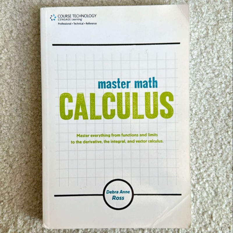 Master Math: Calculus