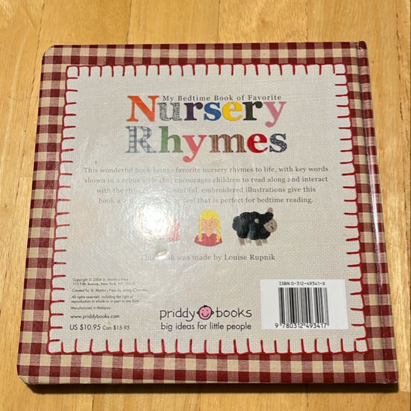 My Bedtime Book of Favorite Nursery Rhymes