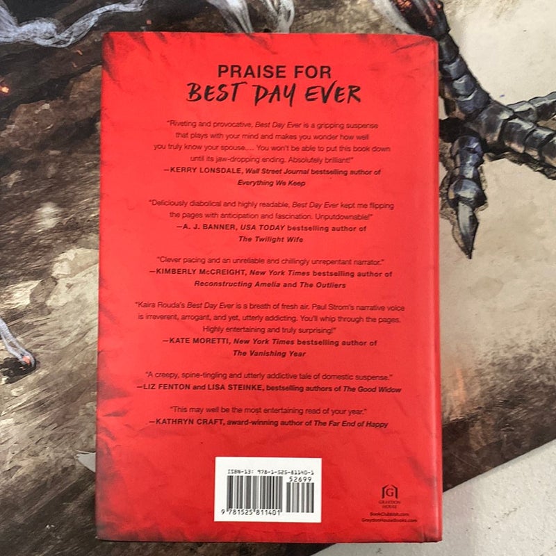 Best Day Ever by Kaira Rouda, Hardcover Pangobooks