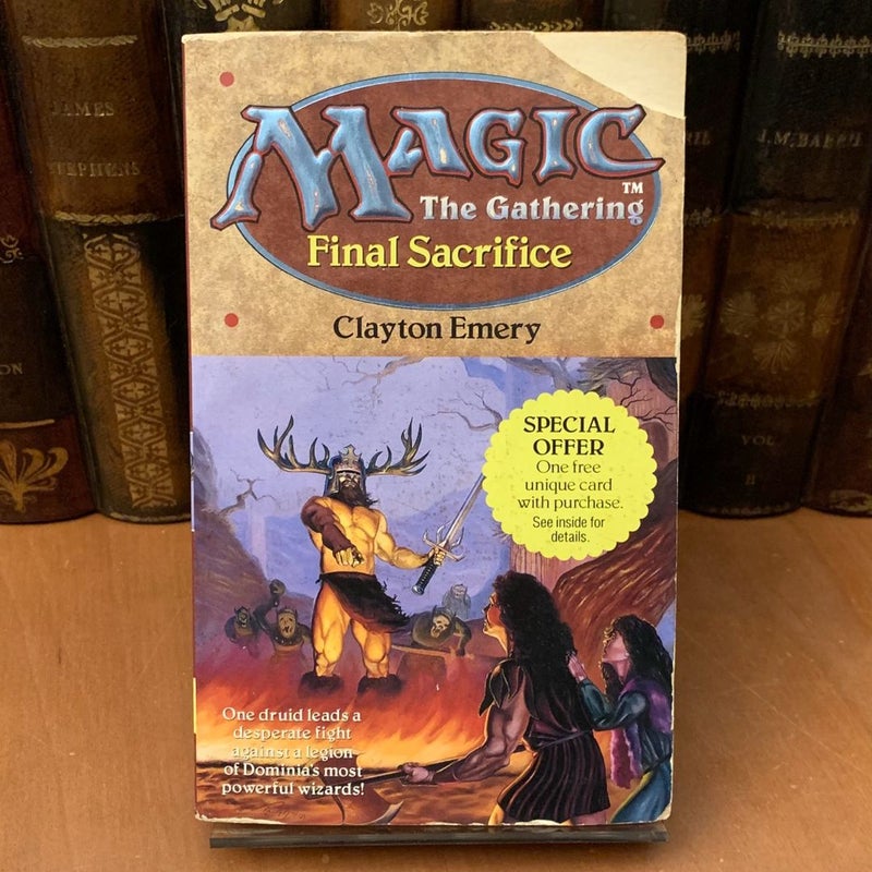 Magic the Gathering: Final Sacrifice, First Edition First Printing