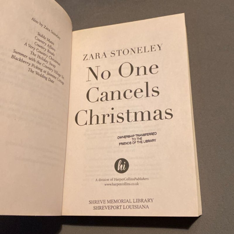 No One Cancels Christmas