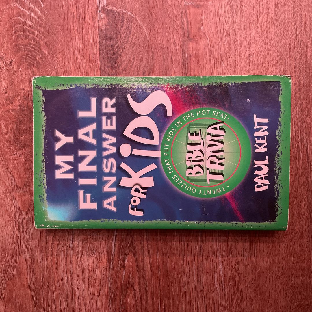 My Final Answer for Kids