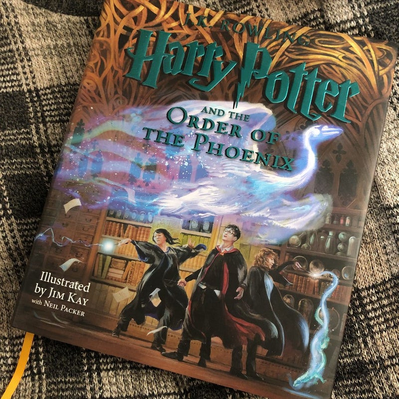 Harry Potter and the Order of the Phoenix: The Illustrated Edition (Harry  Potter, Book 5) (Illustrated Edition) - by J K Rowling (Hardcover)