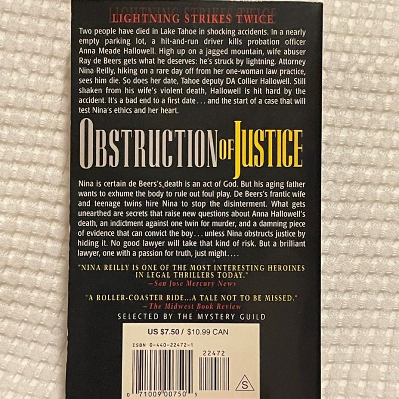 Obstruction of Justice 1998