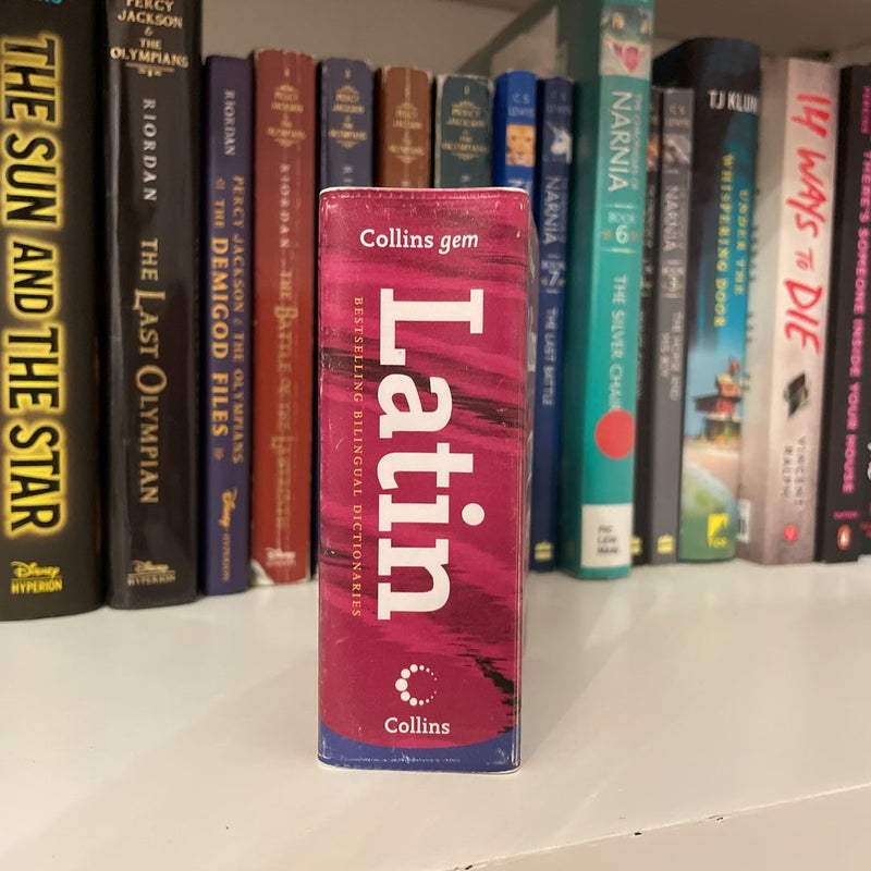 Latinenglish / English Latin Dictionary by Collins, Paperback Pangobooks