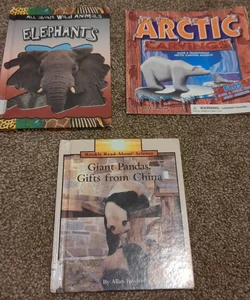 Animal book lot kids