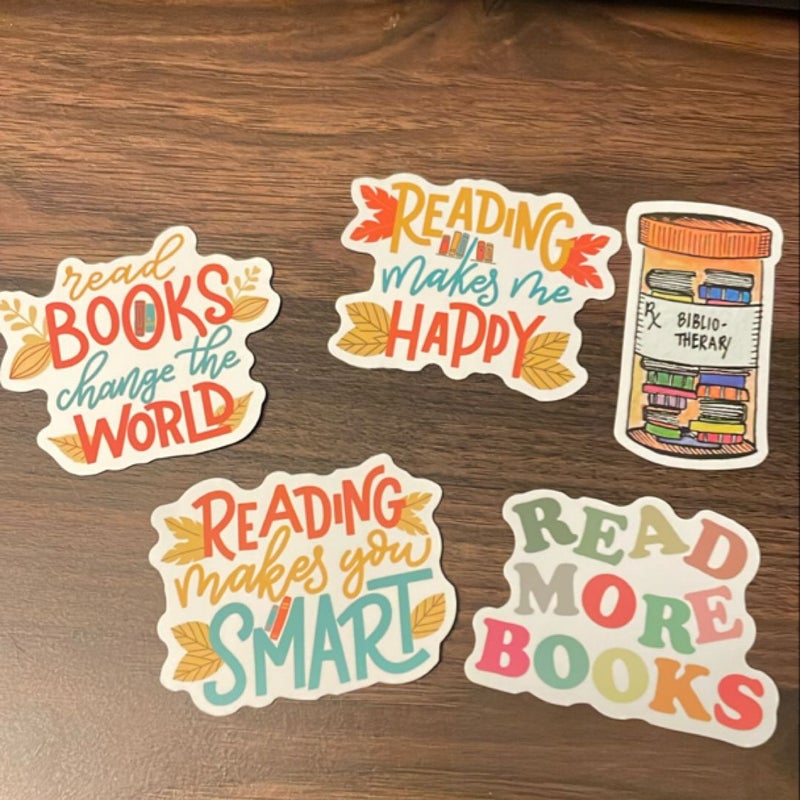 Bookish Stickers