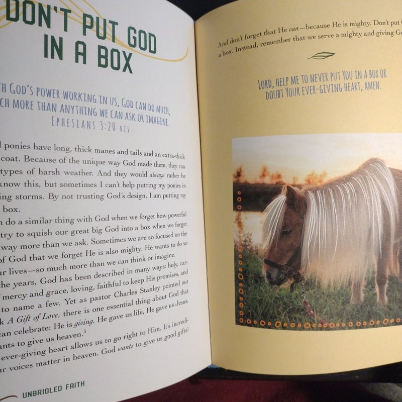 Unbridled Faith Devotions for Young Readers