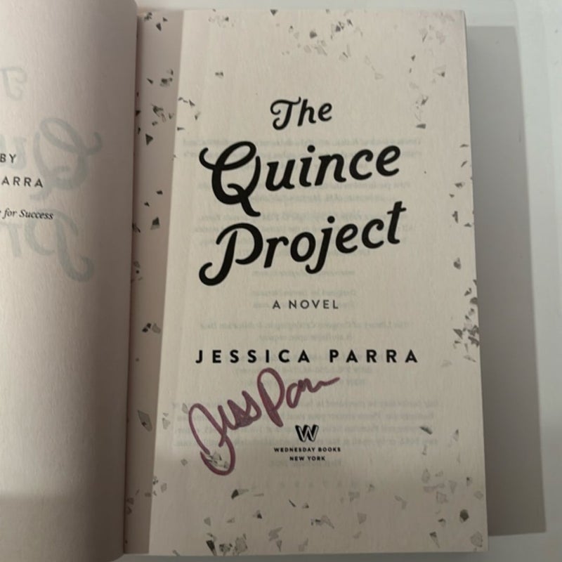 The Quince Project (Signed by author)
