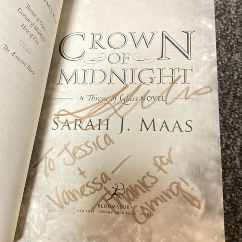 Crown of Midnight (OOP, signed)