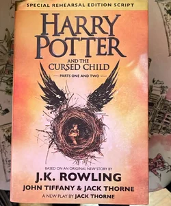 Harry Potter and the Cursed Child Parts One and Two (Special Rehearsal Edition Script) bc