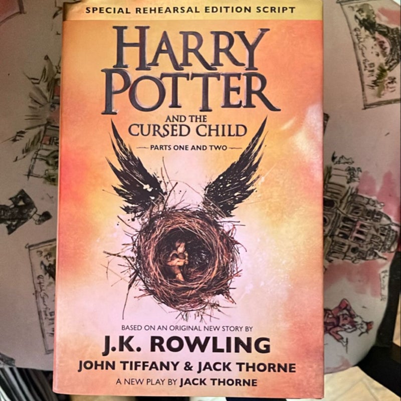 Harry Potter and the Cursed Child Parts One and Two (Special Rehearsal Edition Script) bc