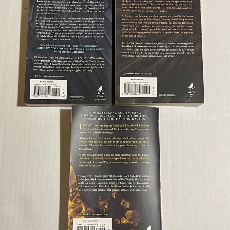 The Harbinger Series (3 books)