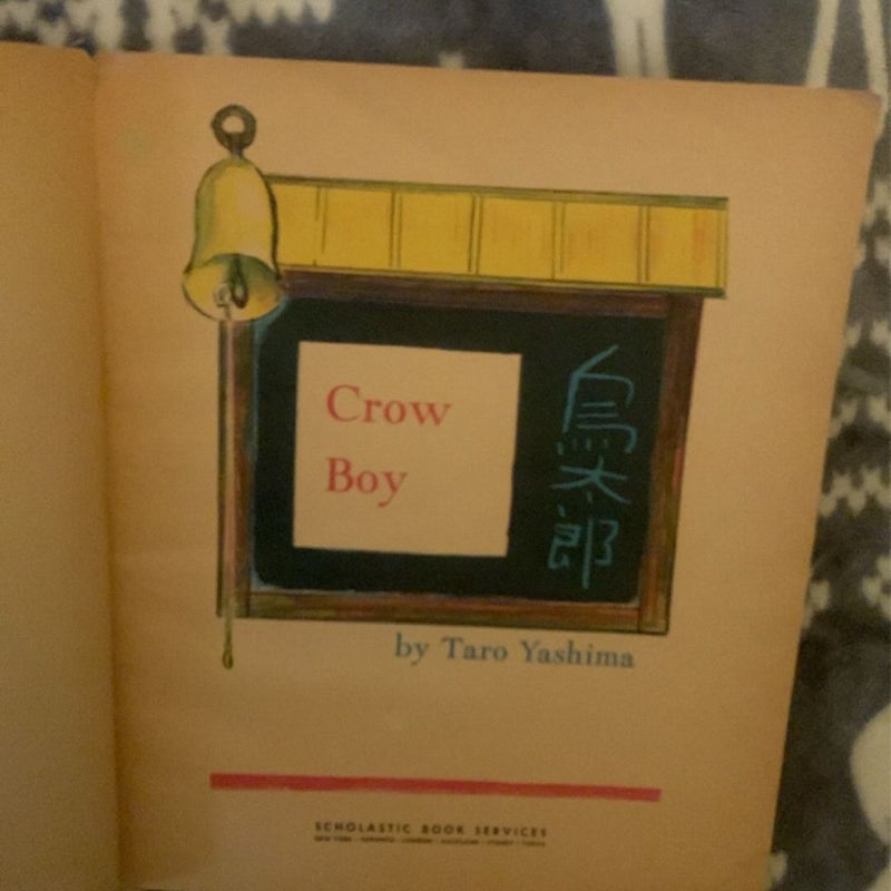 Vintage 1955 Crow Boy Children’s Book