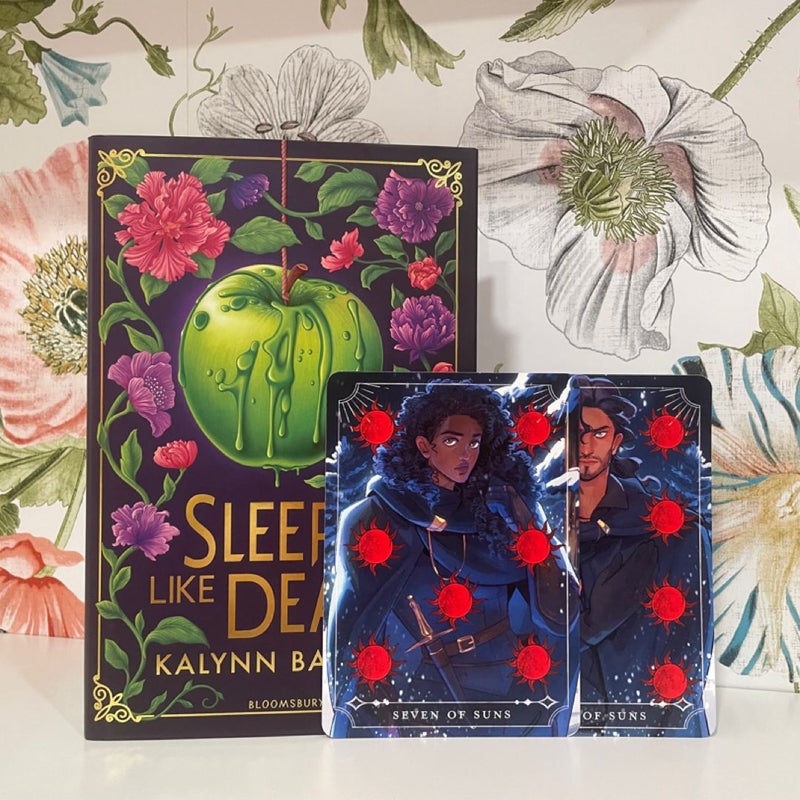 Fairyloot Exclusive Sleep Like Death + author letter