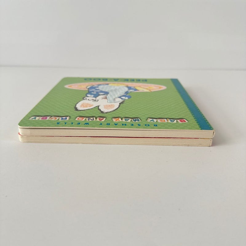 Baby Max and Ruby, Shopping, Peek-A-Book book bundle
