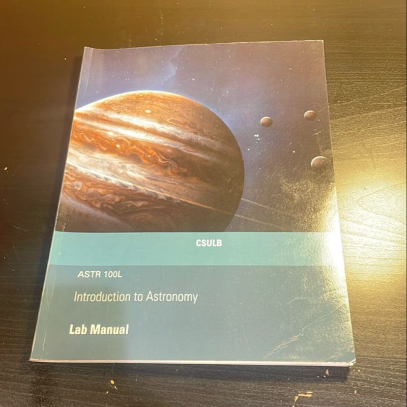 Introduction to Astronomy Lab Manual