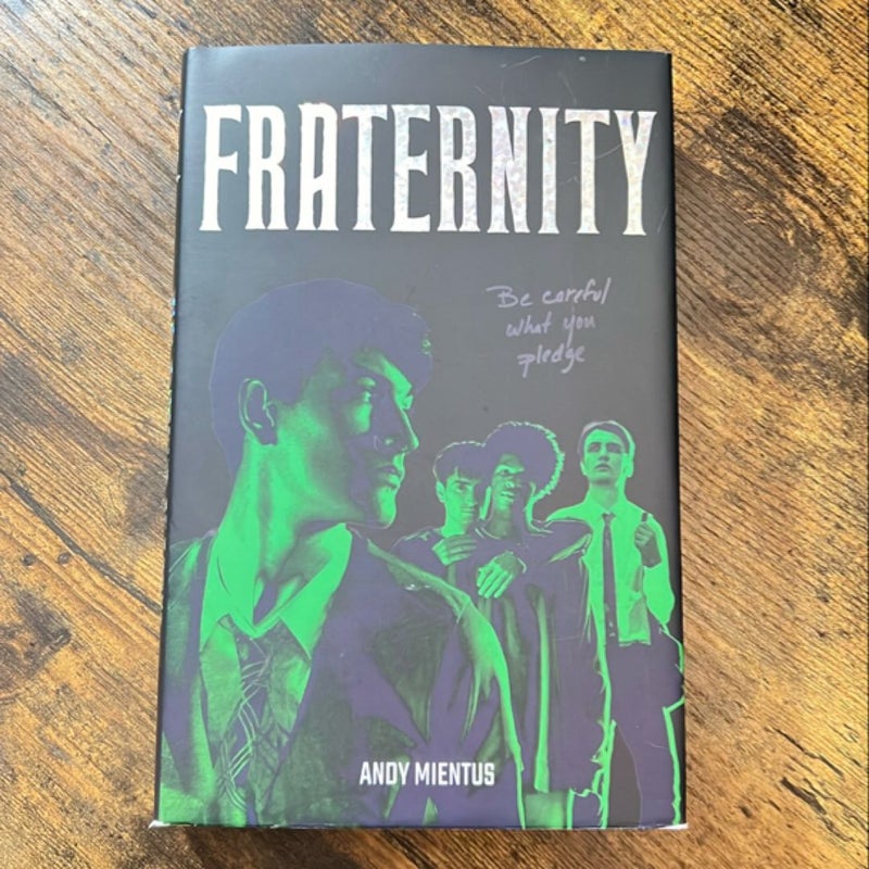 Fraternity (first edition, 1st print, sprayed edges)