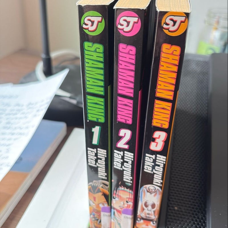 Shaman King, Volumes 1-3