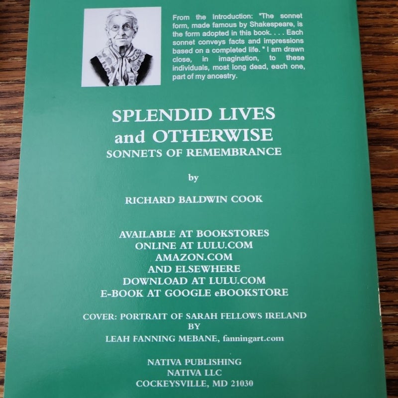 Splendid Lives and Otherwise
