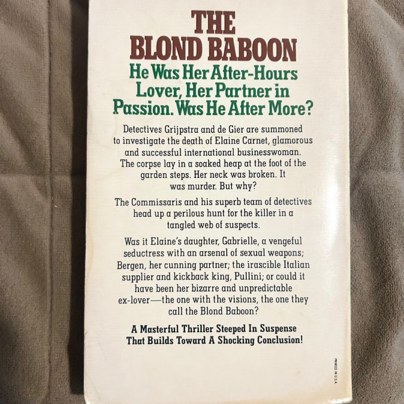 The Blond Baboon  1948