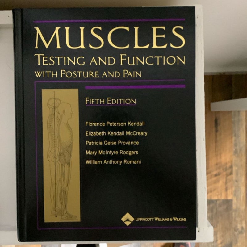 Muscles - Testing and Function with posture and pain