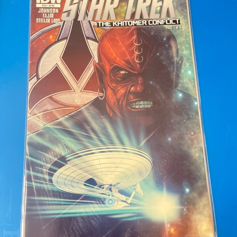 Star Trek: The Khitomer Conflict       #25-28 (2013) 4 parts 