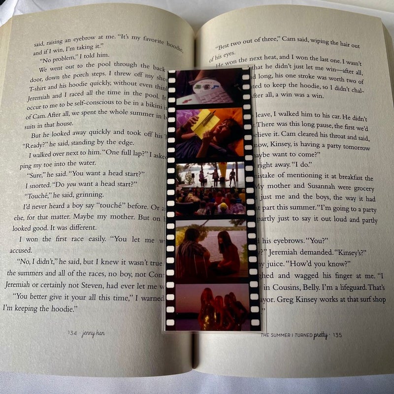 Camp Rock film strip bookmark 