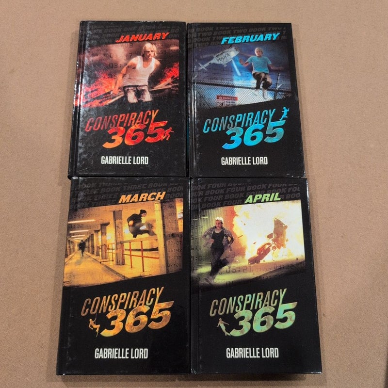 Conspiracy 365 box set JANUARY - APRIL