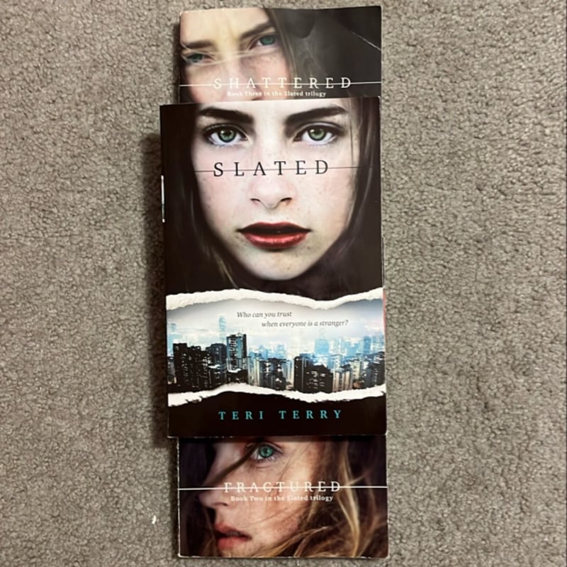 The Slated Trilogy (Slated, Fractured, Shattered) by , Paperback ...
