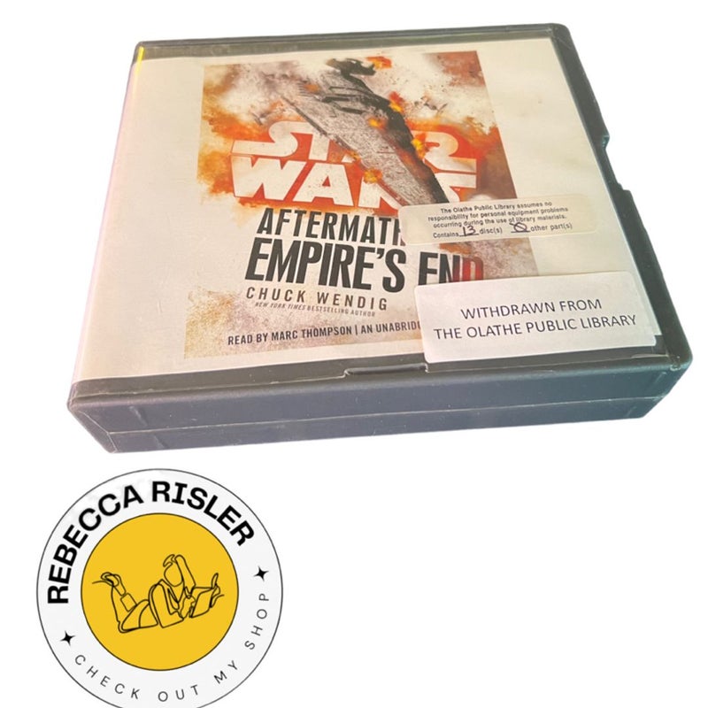 CD Audiobook: Star Wars Aftermath Empire's End