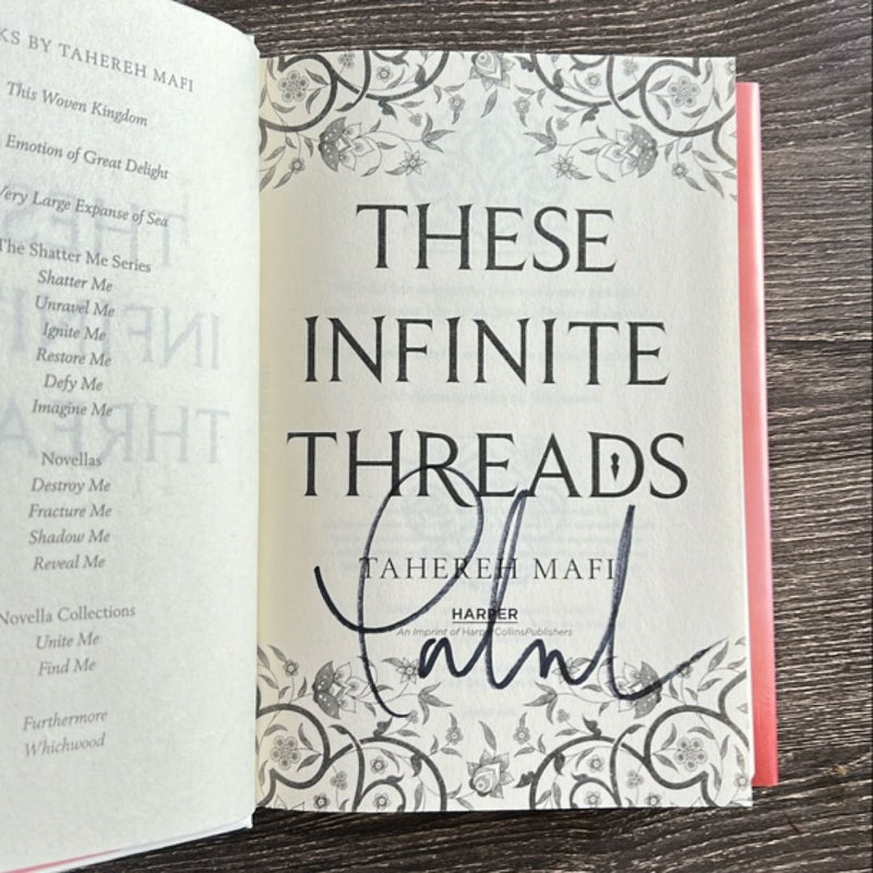 These Infinite Threads (signed)