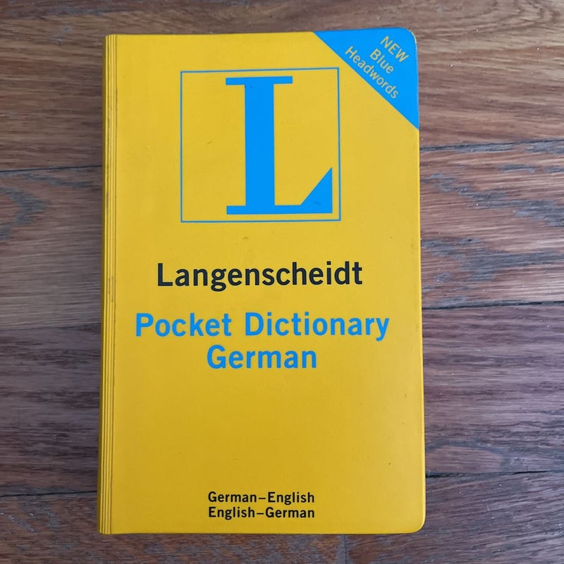 Langenscheidt Pocket Dictionary German