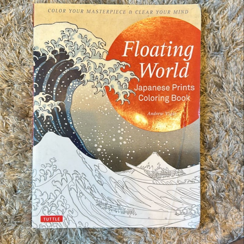 Floating World Japanese Prints Coloring Book