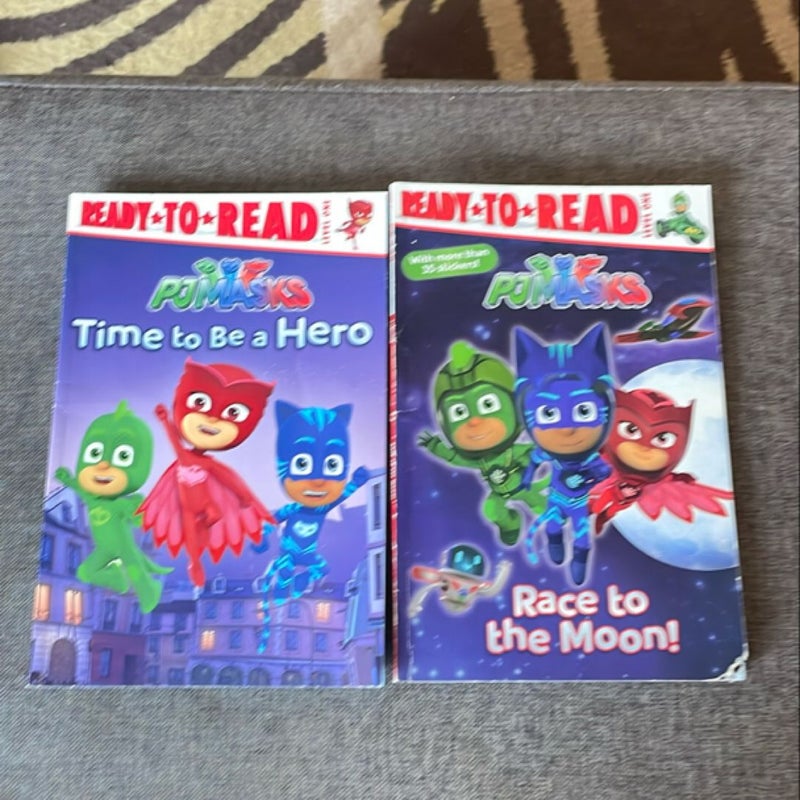 PJ Masks Ready to Read Level One Readef Set