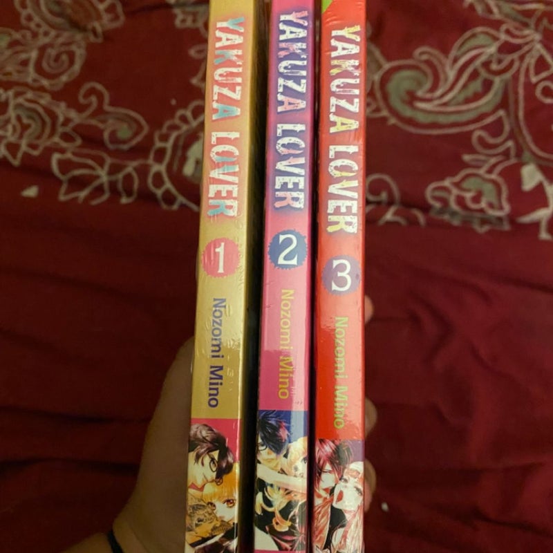 Yakuza Lover manga bundle volumes 1-3