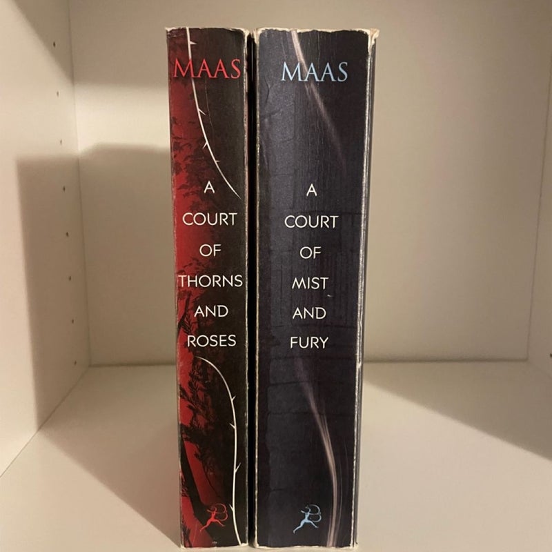 Sarah J. Maas Book Set - A Court of Mist and Fury & A Court of Thorns and Roses