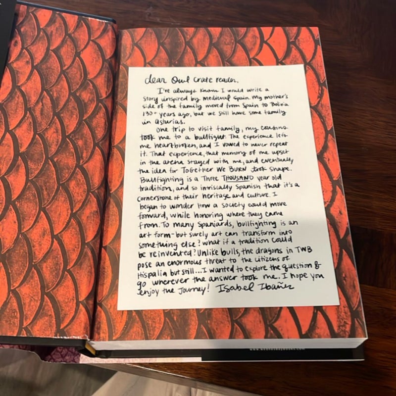 SIGNED COPY - Together We Burn