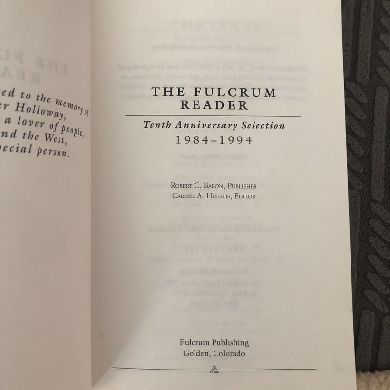 The Fulcrum Reader