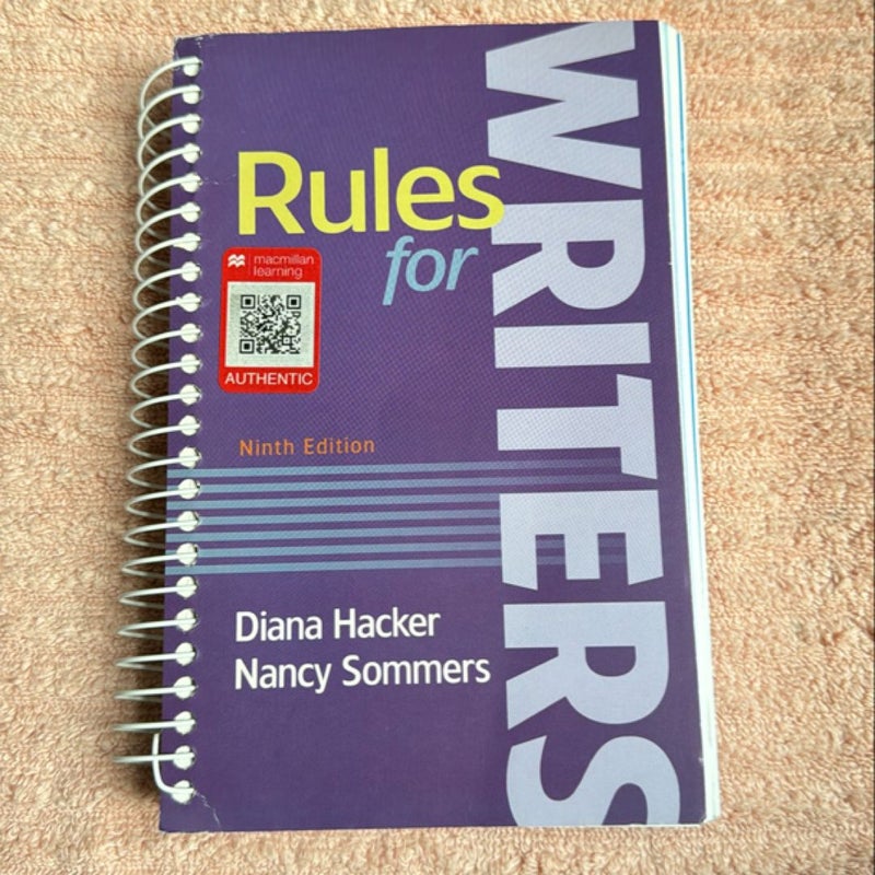 Rules for Writers