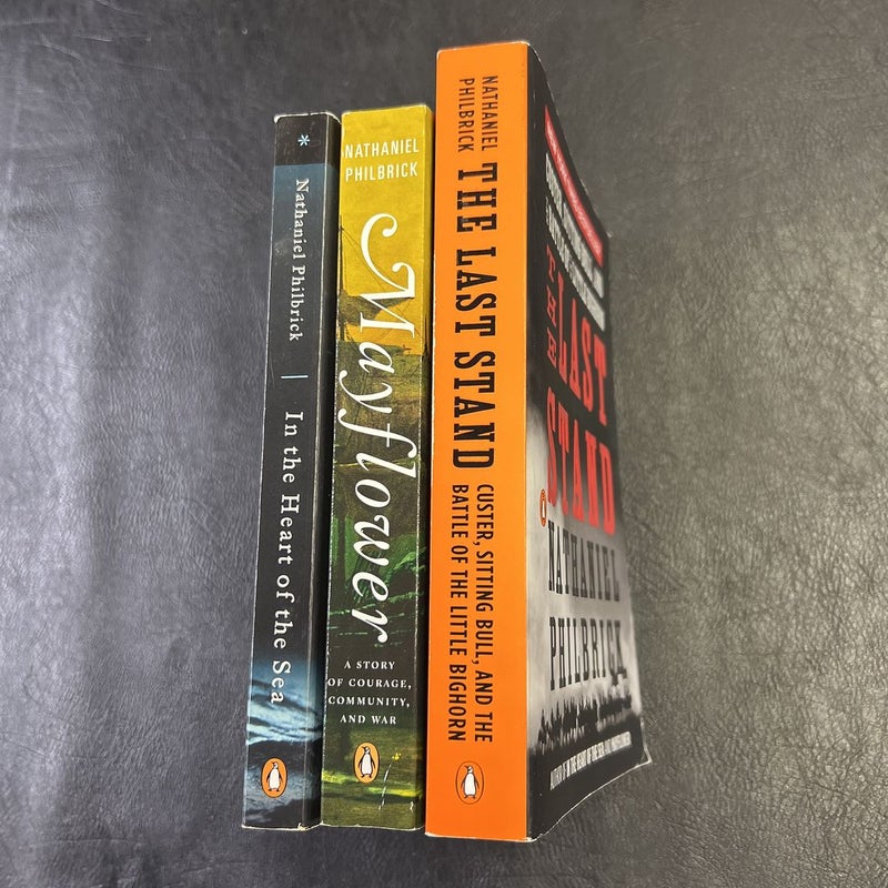 Nathaniel Philbrick 3 Paperback Bundle