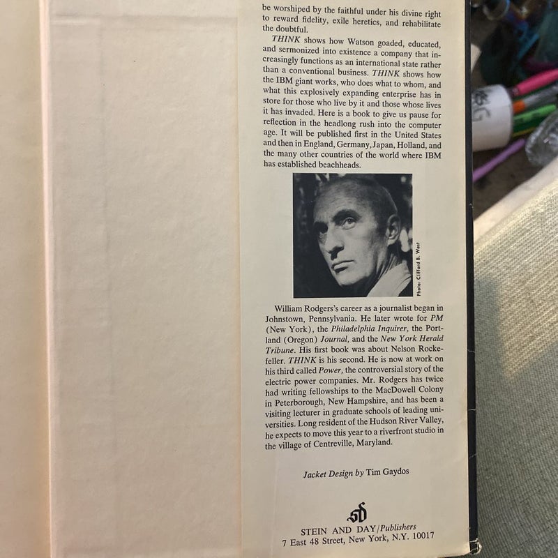 Think; A Biography of the Watsons and IBM