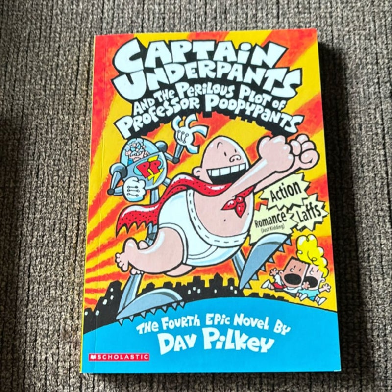 Captain Underpants and the Perilous Plot of Professor Poopypants