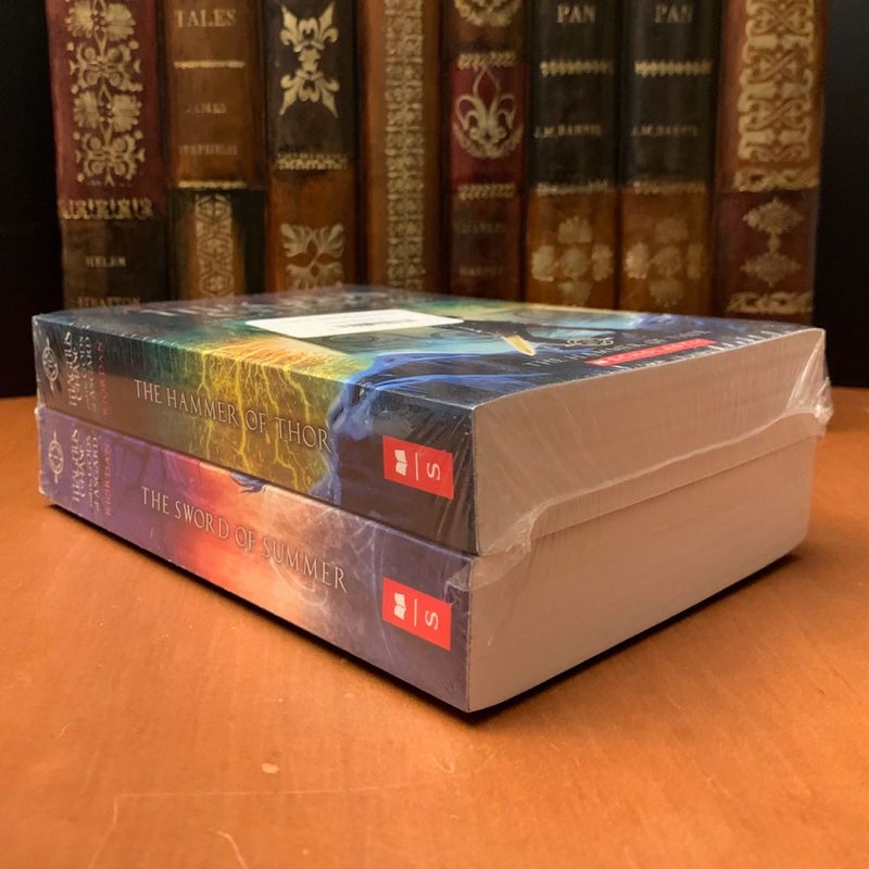 Magnus Chase 1 & 2 Pack: The Sword of Summer, The Hammer of Thor