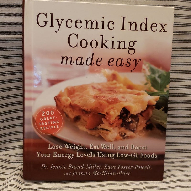 Glycemic Index Cooking Made Easy