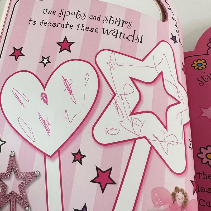 My Pretty Pink Sticker and Doodling Purse