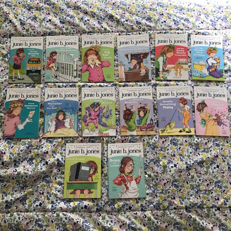 Junie B. Jones 14-Book Collection (#1-8, #10-13, & #18-19)