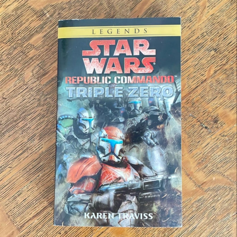 Triple Zero: Star Wars Legends (Republic Commando)